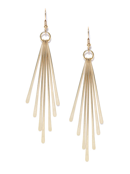 Classic Gold Plated Statement Earrings