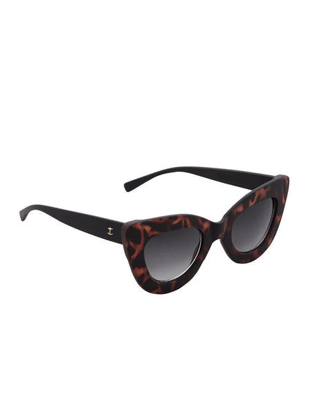 Brown Tortoiseshell Cateye PC Sunglasses - Thingalicious
 - 1