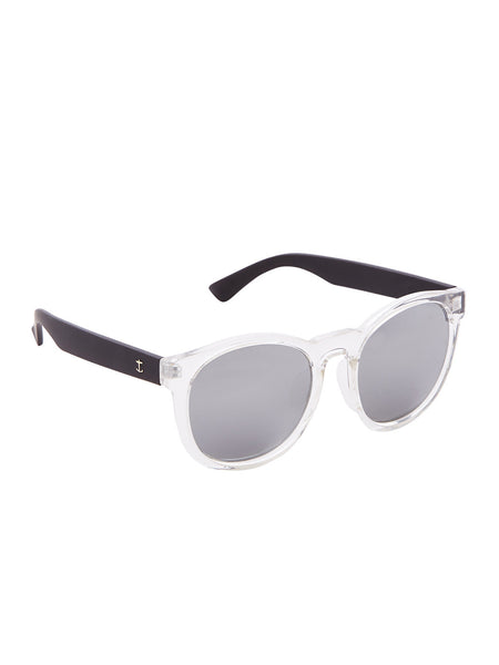 Transparent Frame Round PC Wayfarers - Thingalicious
 - 1