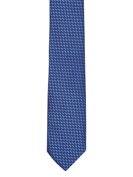 Blue Herringbone Tie - Thingalicious
 - 1