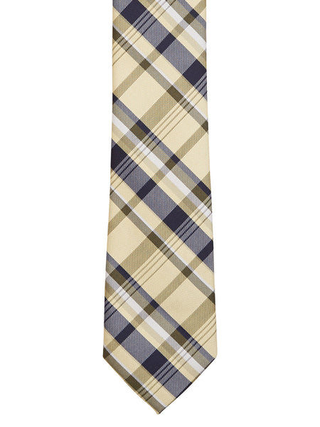 Yellow Plaid Tie - Thingalicious
 - 1