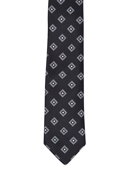 Black Medallion Tie - Thingalicious
 - 1