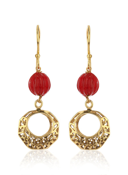 Moroccan Inspired Dangler Earrings - Thingalicious
 - 1