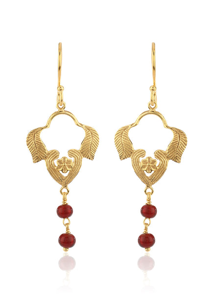 Enchanted Mughal Buta Dangler Earrings - Thingalicious
 - 1