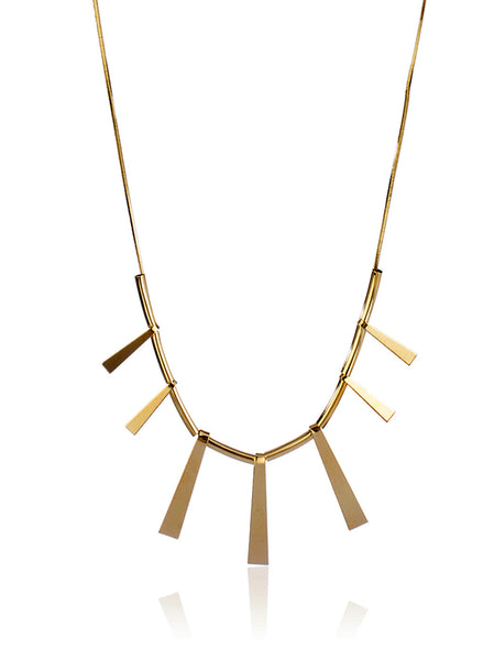 Sunshine Gold Necklace - Thingalicious
 - 1