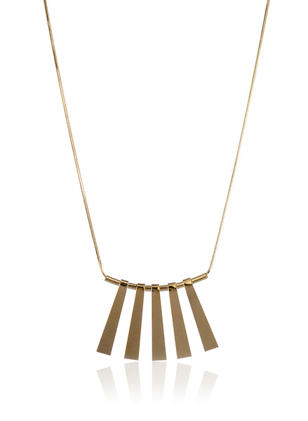 Sun Kissed Gold Necklace - Thingalicious
 - 1