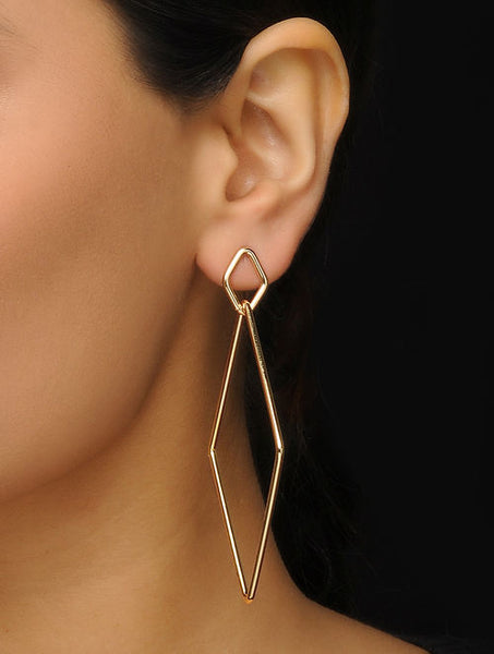 Classic Gold-Plated Earrings